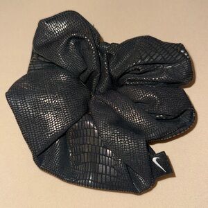 Nike Leather Hair Scrunchie